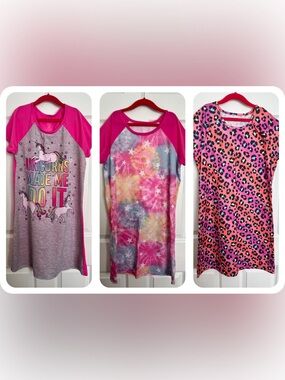 Girl’s 14/16 Summer PJ Nightgown Bundle